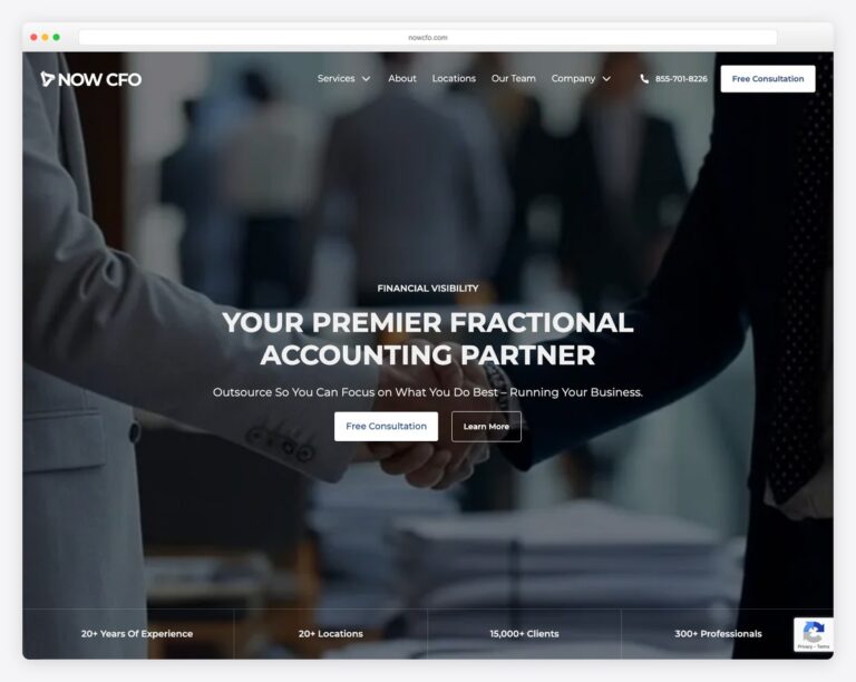 26 Best Bookkeeping Service Website Examples 2026 - Colorlib