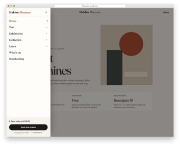 Offcanvas V01 free HTML and CSS snippet by Colorlib