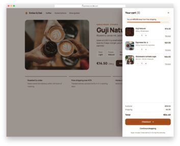 Offcanvas V02 free HTML and CSS snippet by Colorlib
