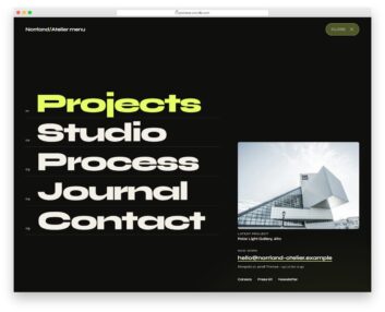 Offcanvas V08 template preview