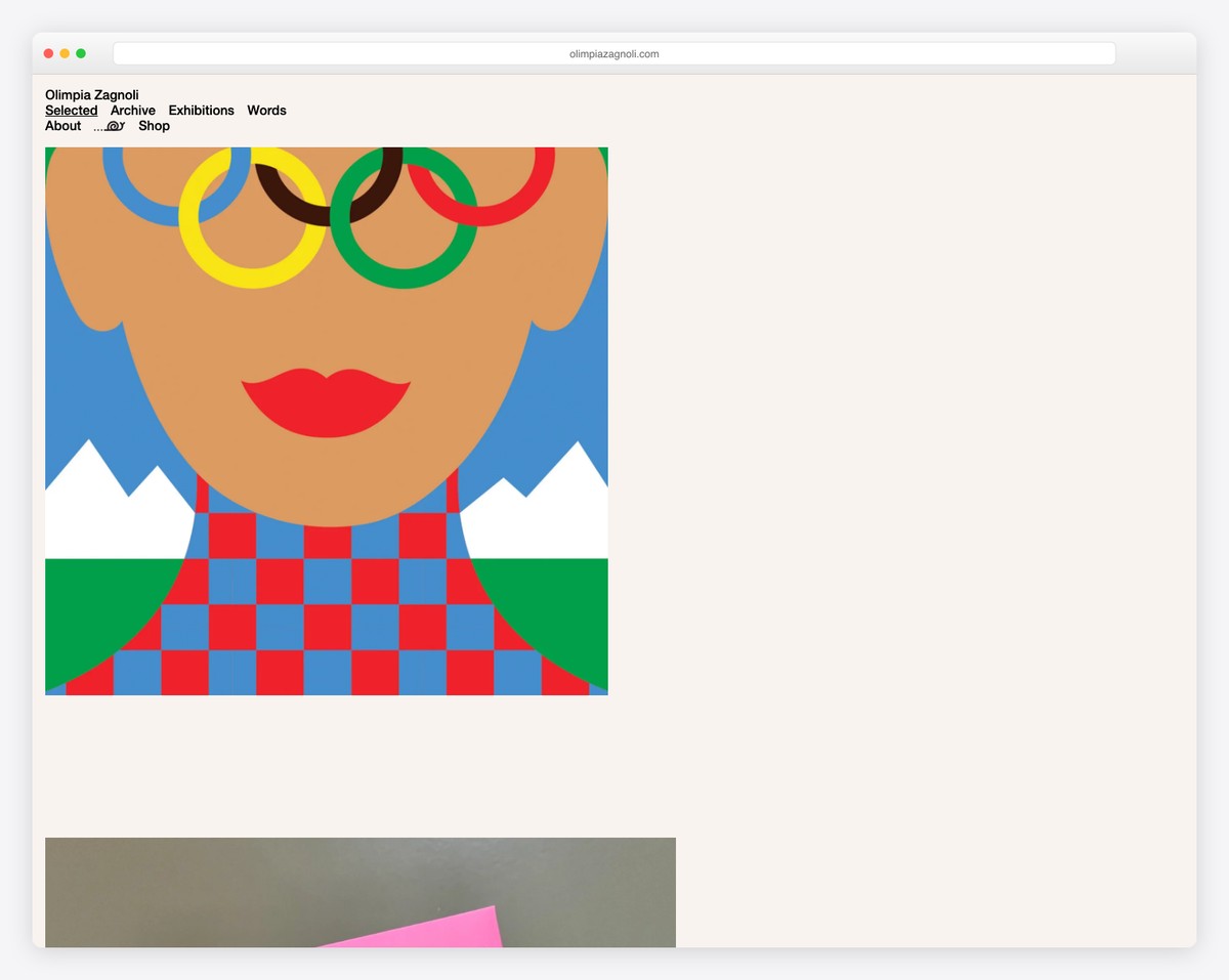 olimpia zagnoli illustrator portfolio example