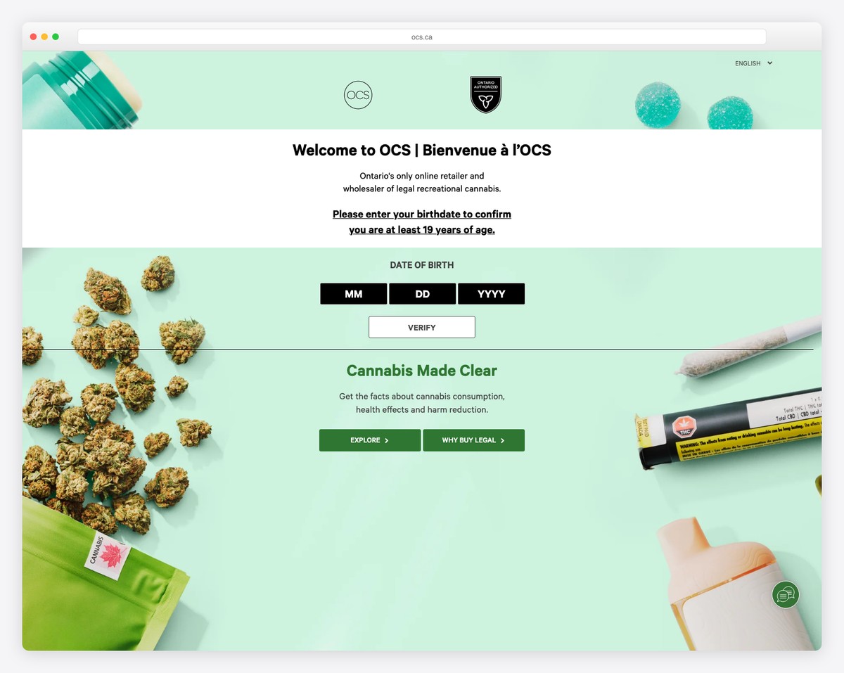 Ontario Cannabis Store