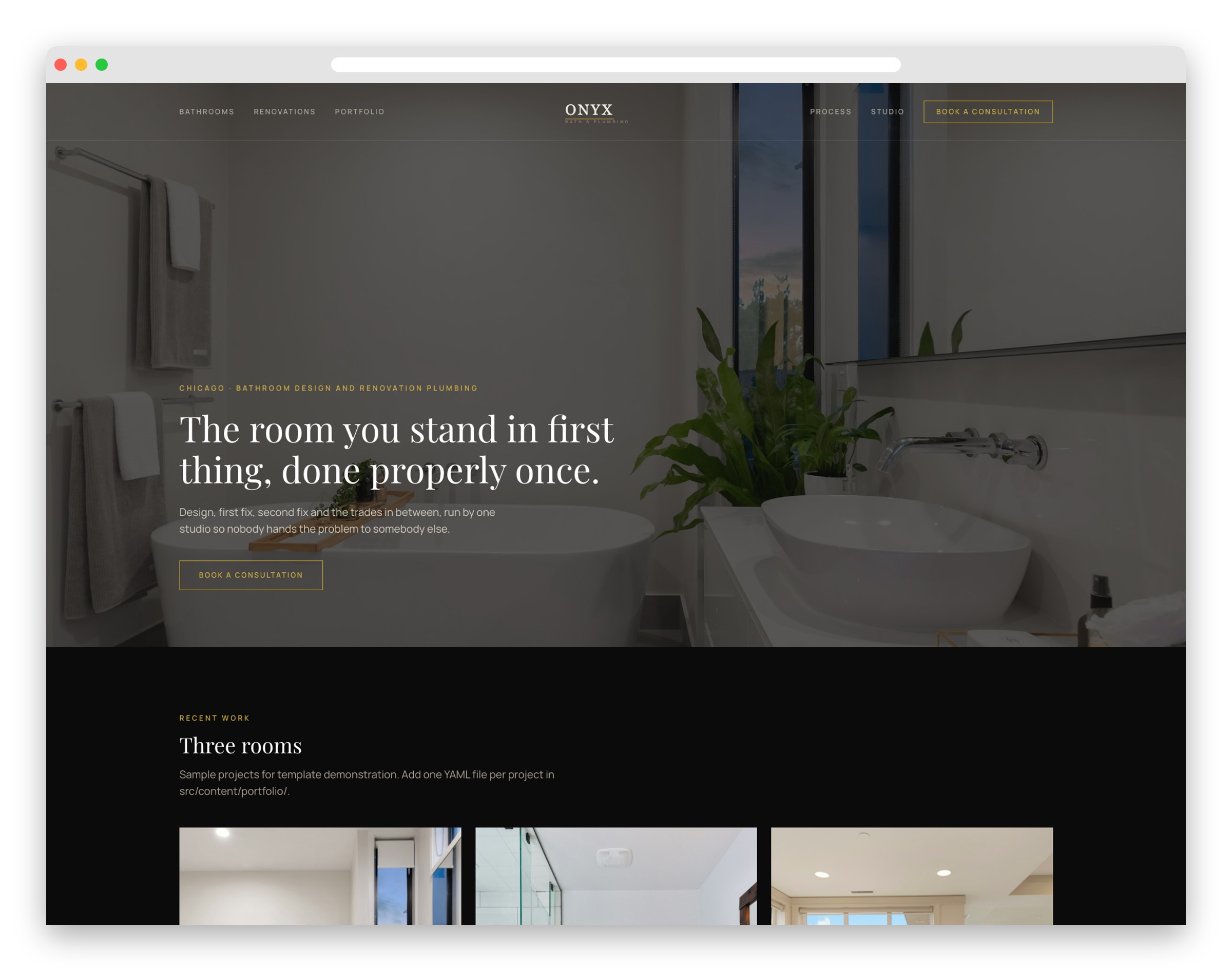 Onyx Template