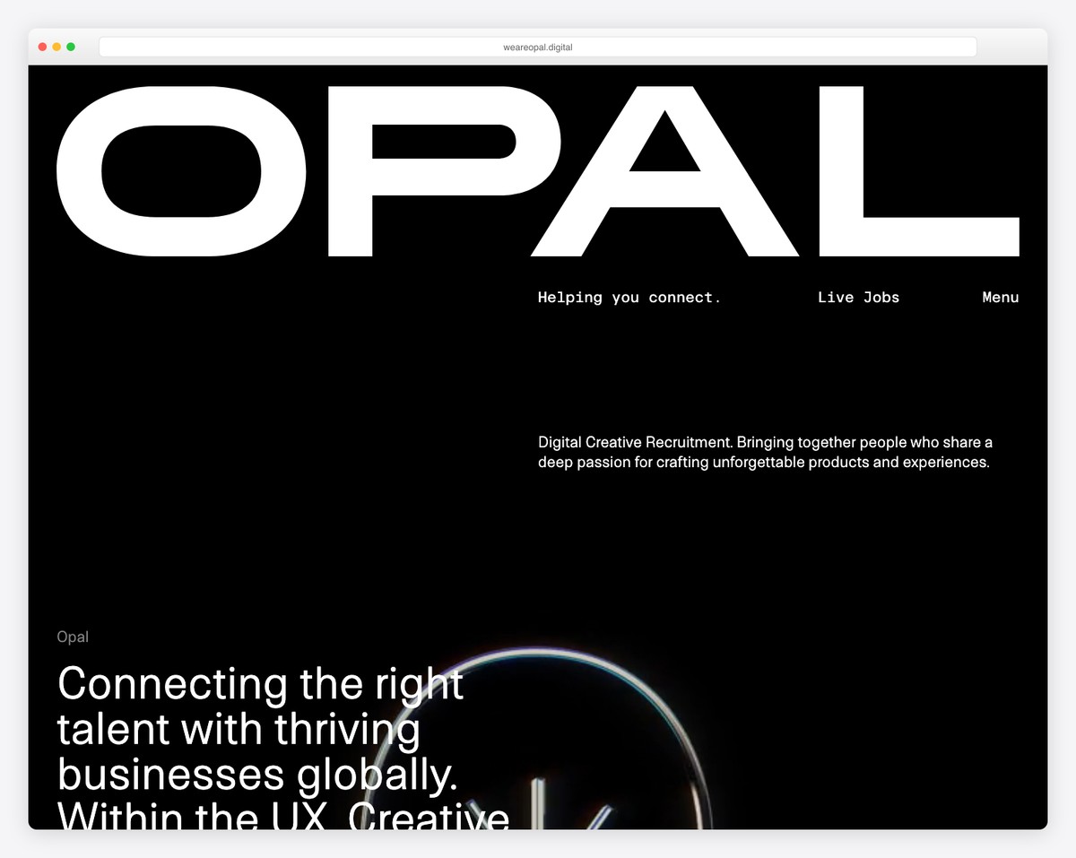 opal digital recruitment website