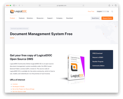 Open Source Document Management System