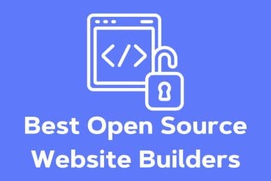 open source website builders