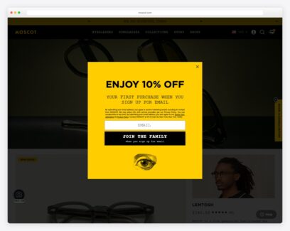 Optometrist website examples