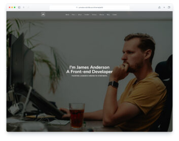 Orbit website template