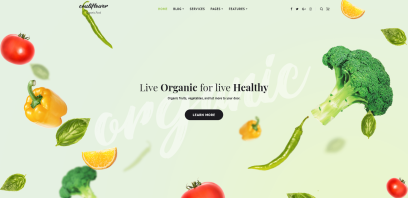 Organic Food WordPress Themes