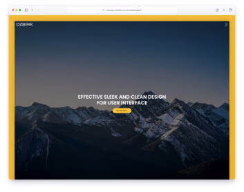 Ozberk website template