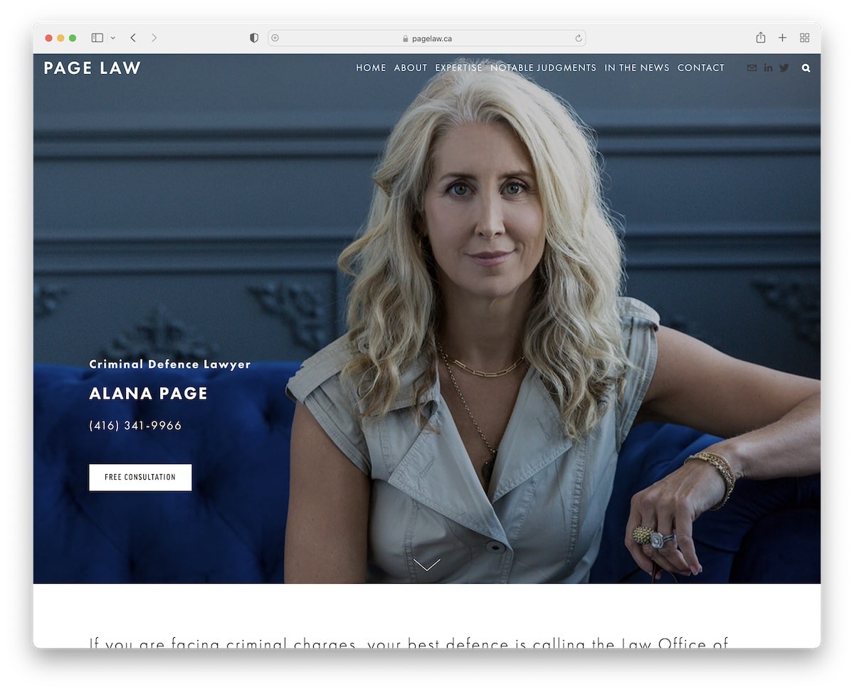 page law website