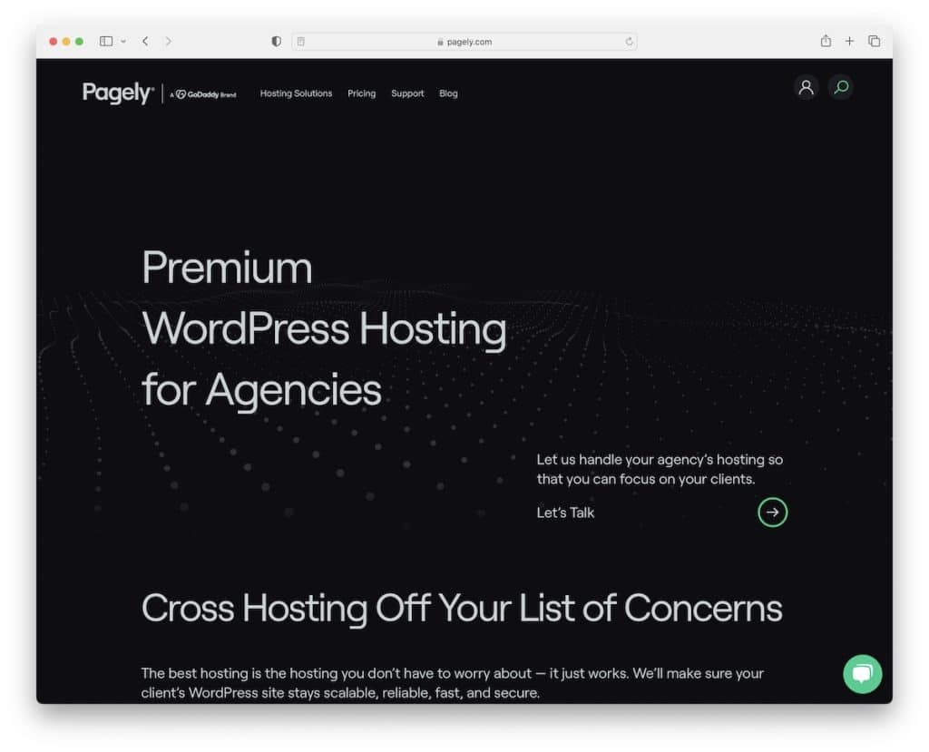 pagely wordpress hosting for agencies