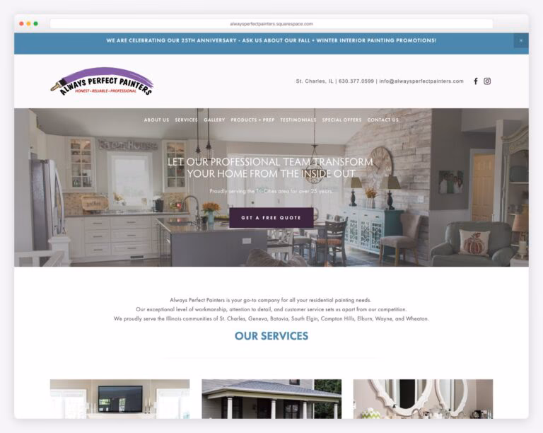 24 Best Painting Company Website Examples 2026