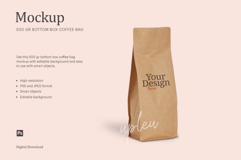 Top 21 Easy-to-use Paper Bag Mockups Collection - Colorlib 4