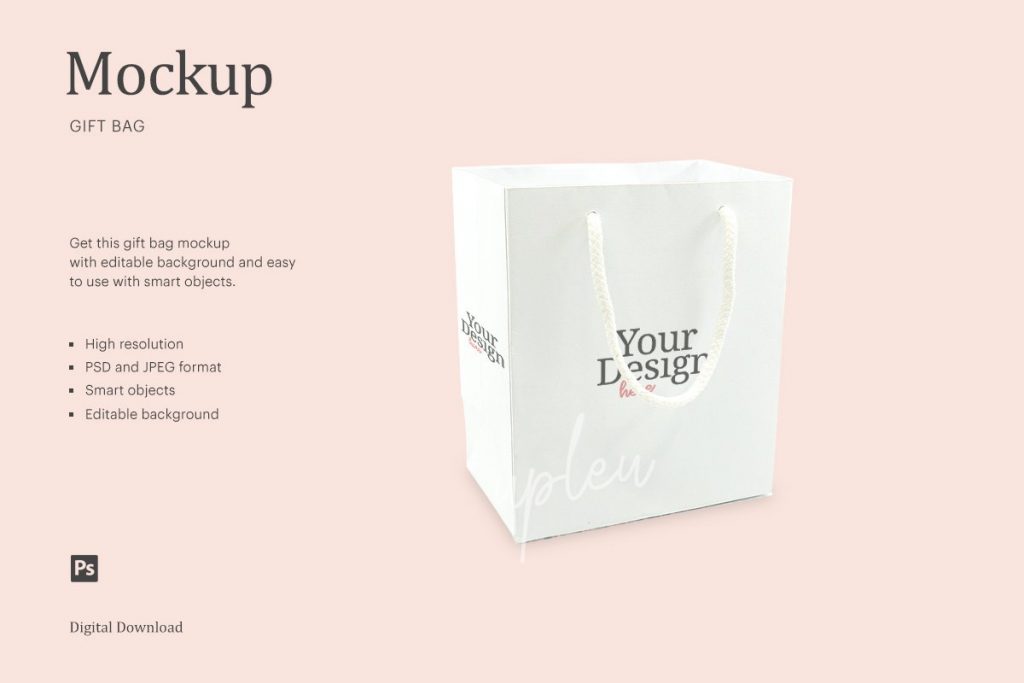 Top 21 Easy-to-use Paper Bag Mockups Collection - Colorlib 10