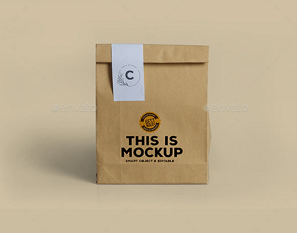 Top 21 Easy-to-use Paper Bag Mockups Collection - Colorlib 20