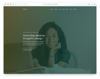 Papers website template