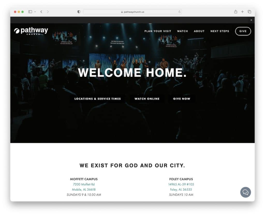 pathway church website