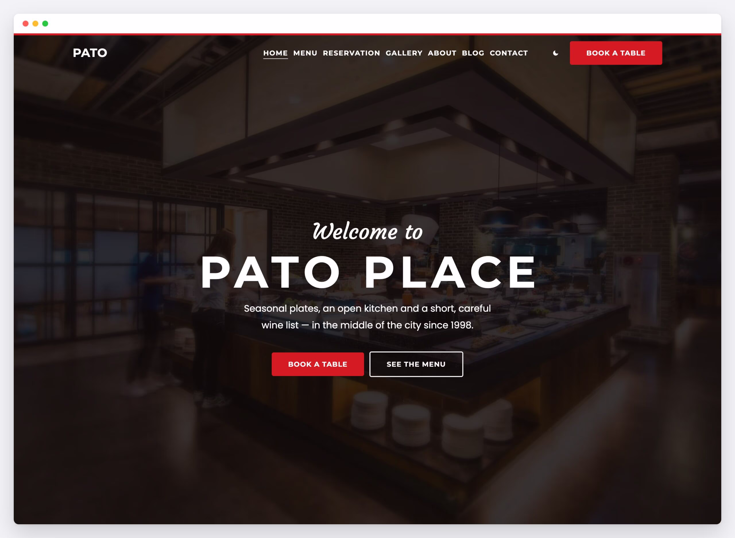 The Pato home page