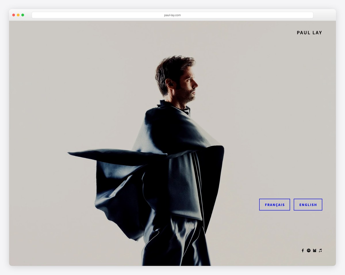 paul lay musician website