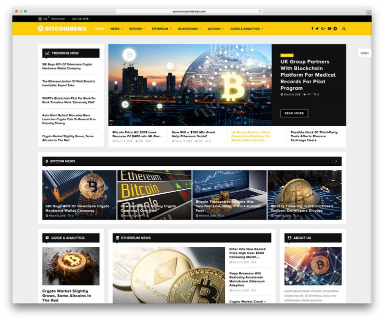 17 Best Cryptocurrency WordPress Themes 2026 - Colorlib