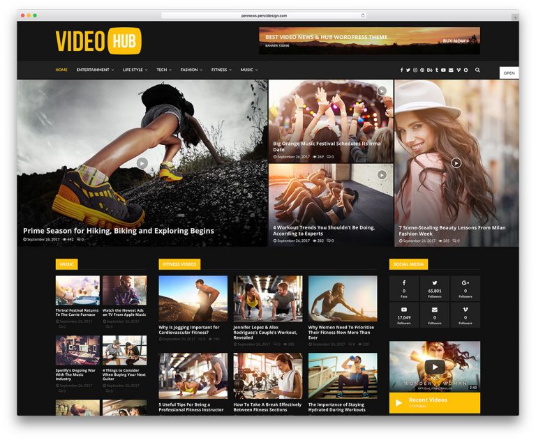 19 Best WordPress Video Themes For Blogs / Vlogs 2026 - Colorlib