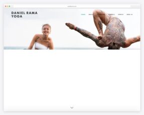 Personal trainer website examples