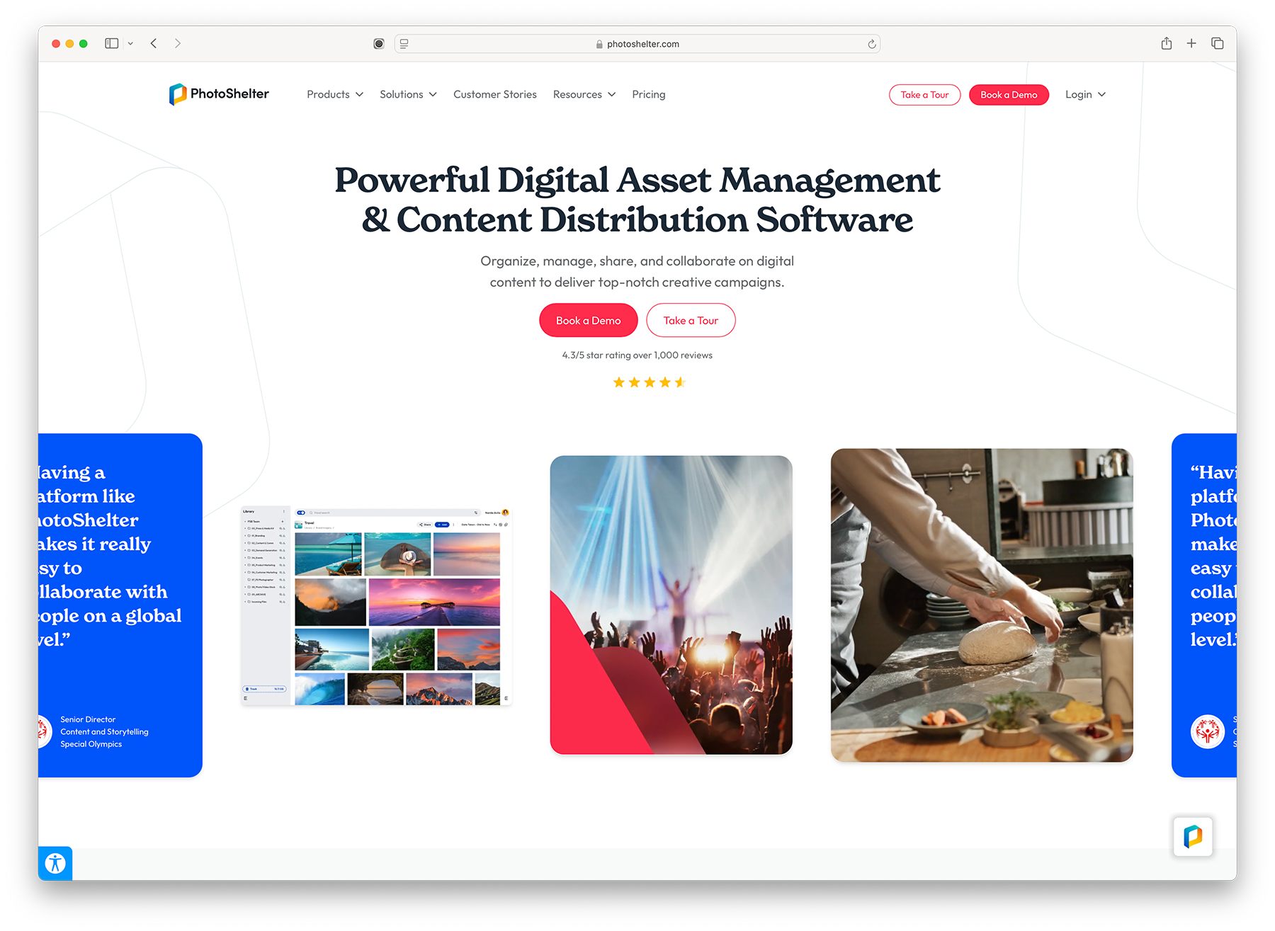 PhotoShelter - digital photo asset management content distribution 