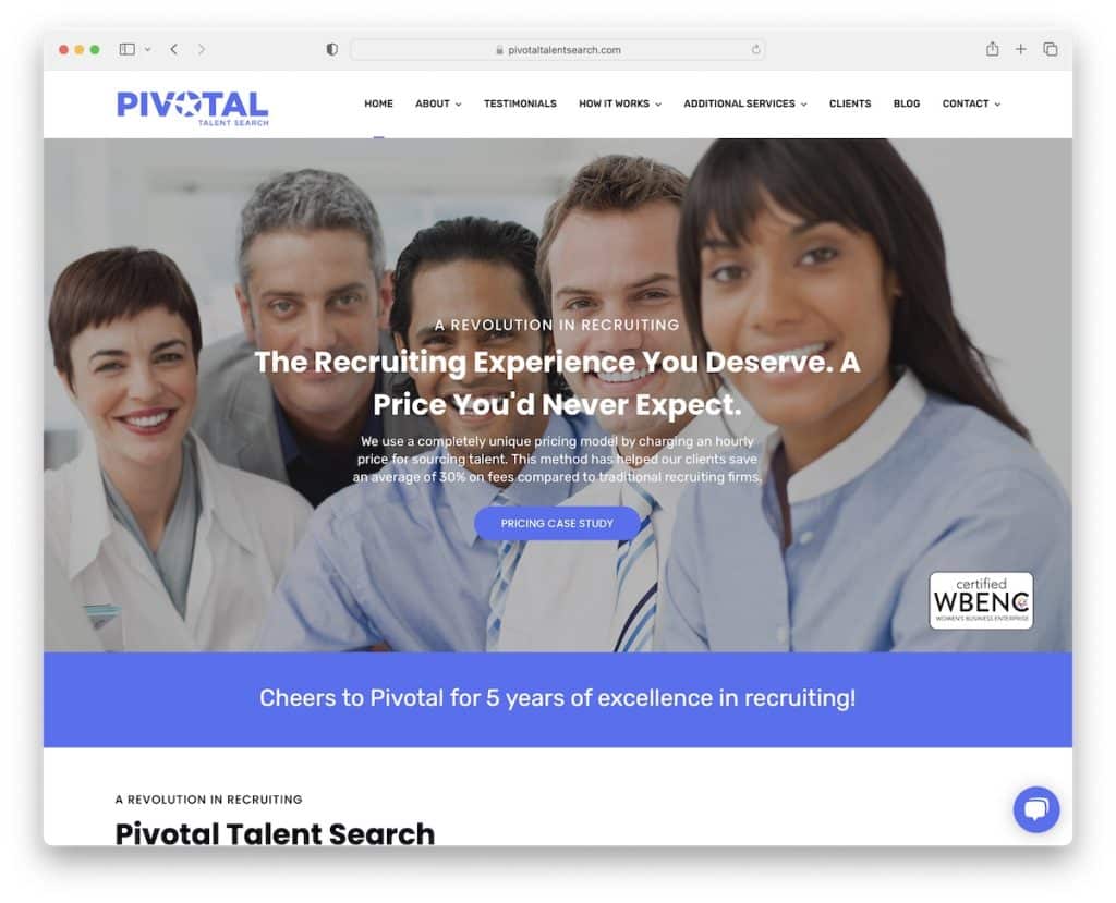 pivotal talent search recruitment website