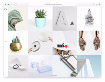 Po-Portfolio website template