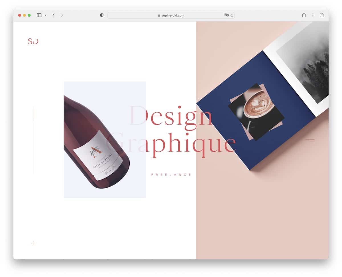 portfolio design trends example