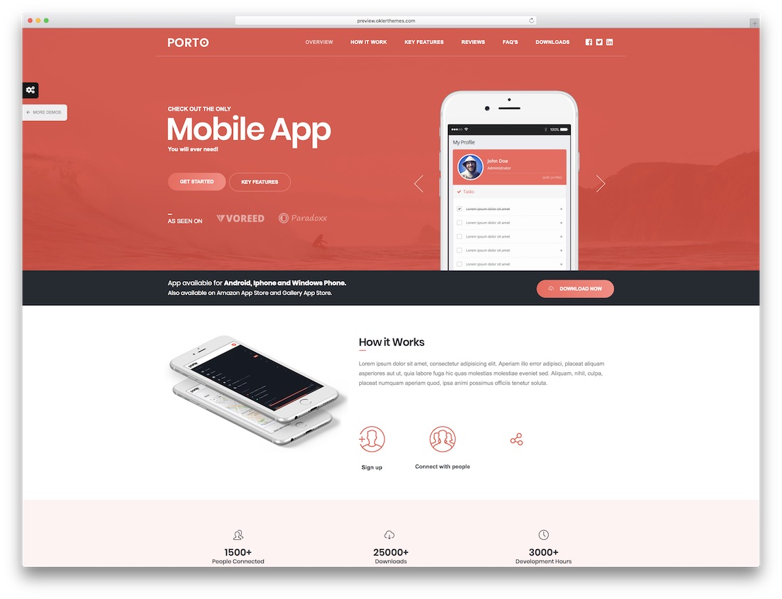 Software Company Website Template Bootstrap Free Download Contoh