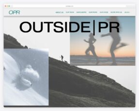 Pr agency website examples