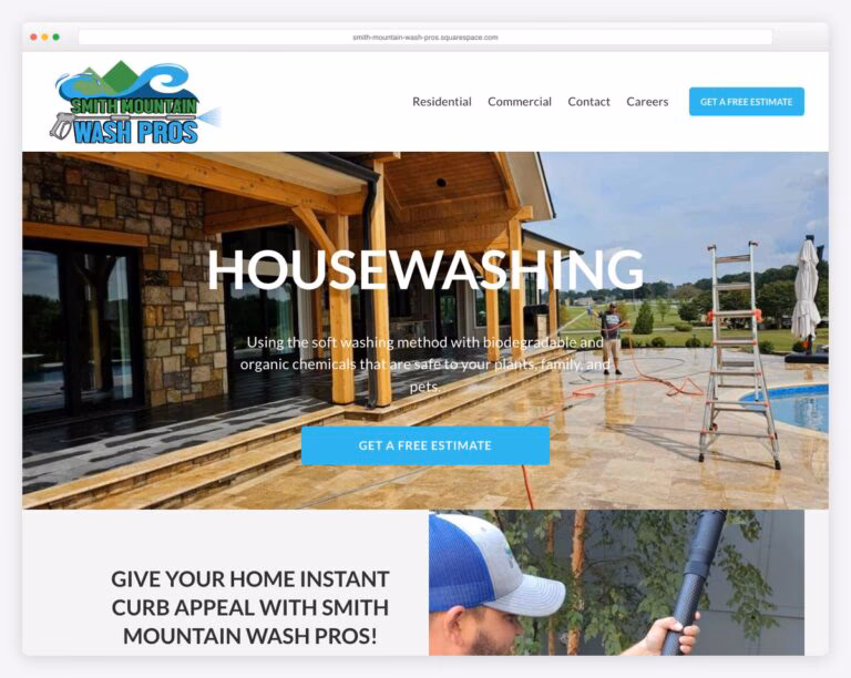 24 Best Pressure Washing Website Examples 2026