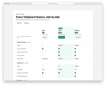 Pricing Table V03 free HTML and CSS snippet by Colorlib