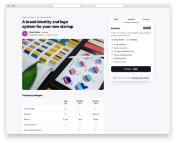 Pricing Table V08 free HTML and CSS snippet by Colorlib