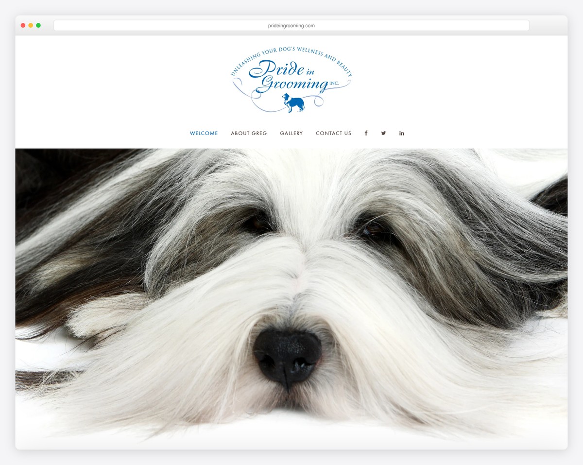 pride in grooming website