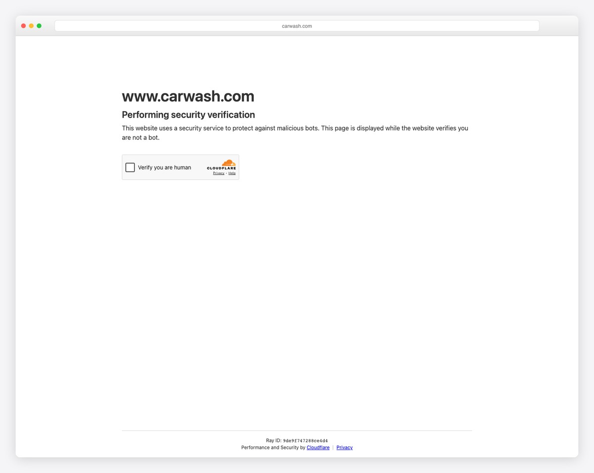 professional carwashing detailing web design