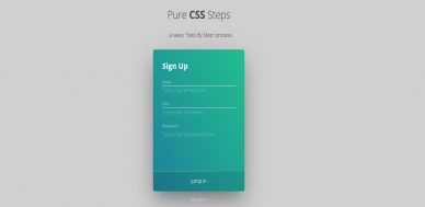 pure-css-steps