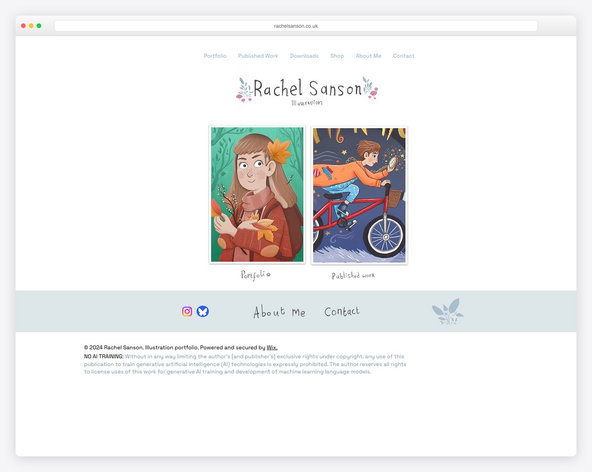 rachel sanson illustrator portfolio