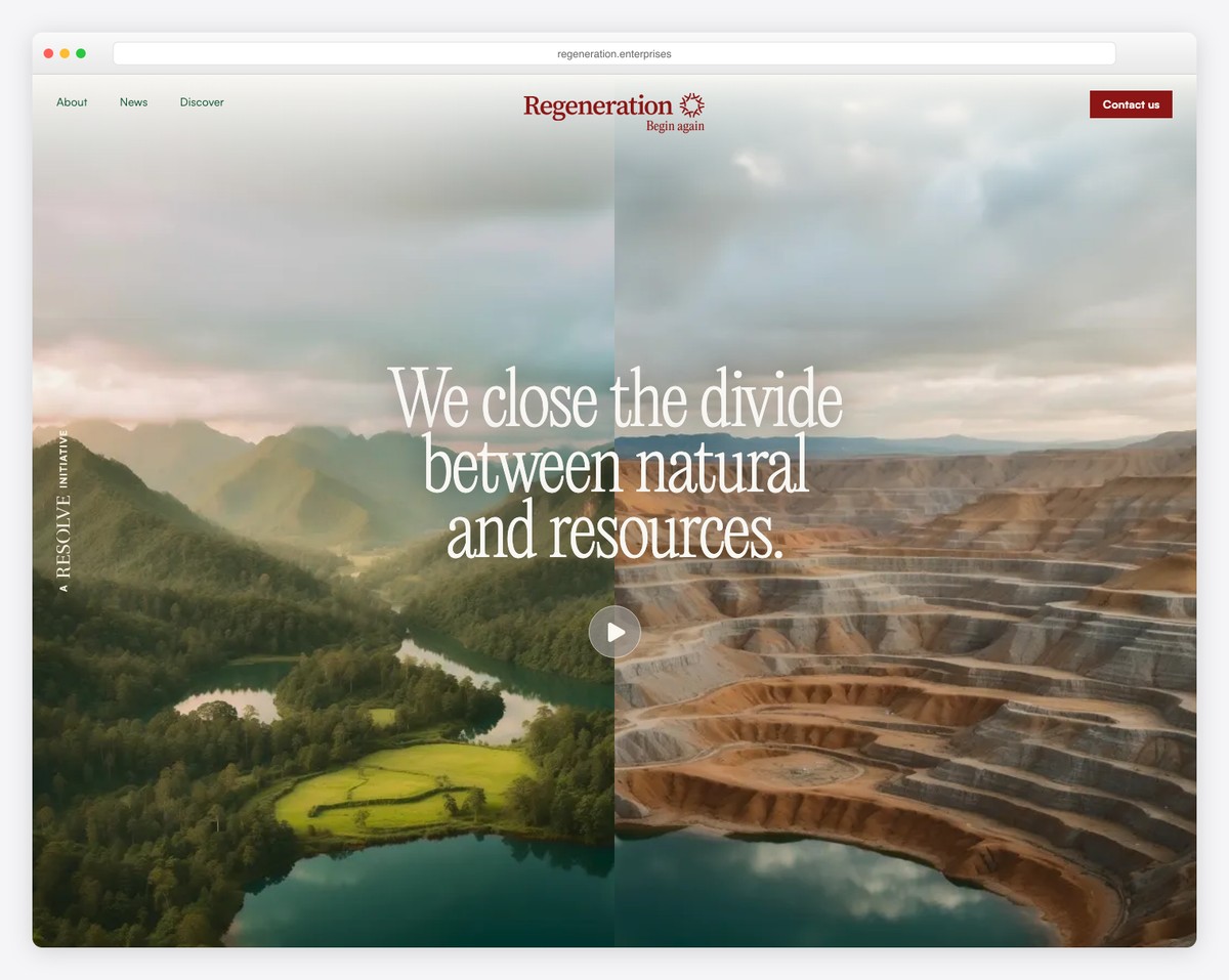 regeneration informational website