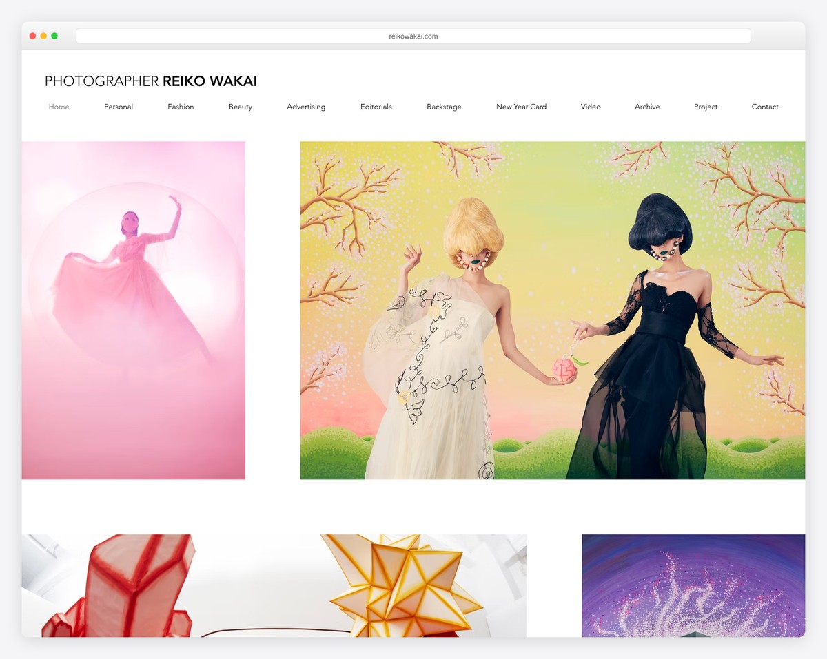 reiko wakai website example