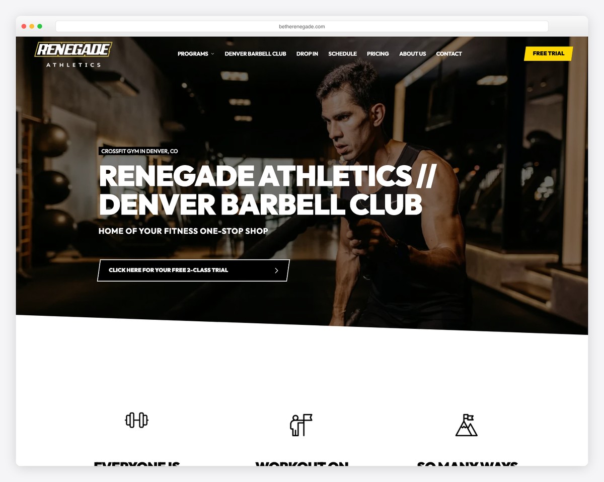 renegade athletics denver crossfit website
