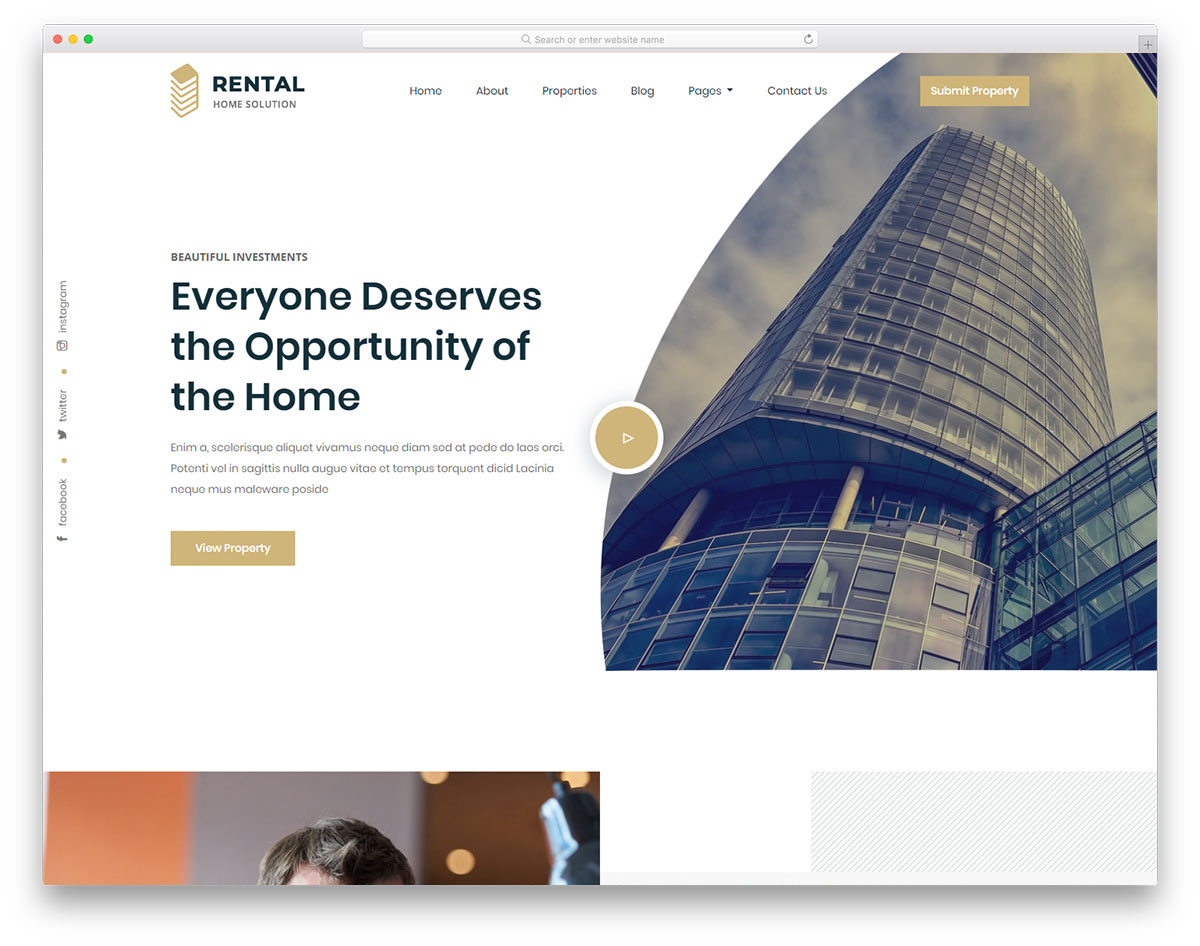 Rental Free Bootstrap Real Estate Website Template 2024 Colorlib