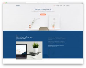 Repeat website template