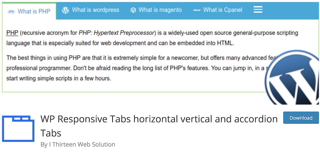 responsive horizontal vertical and accordion tabs wordpress plugin