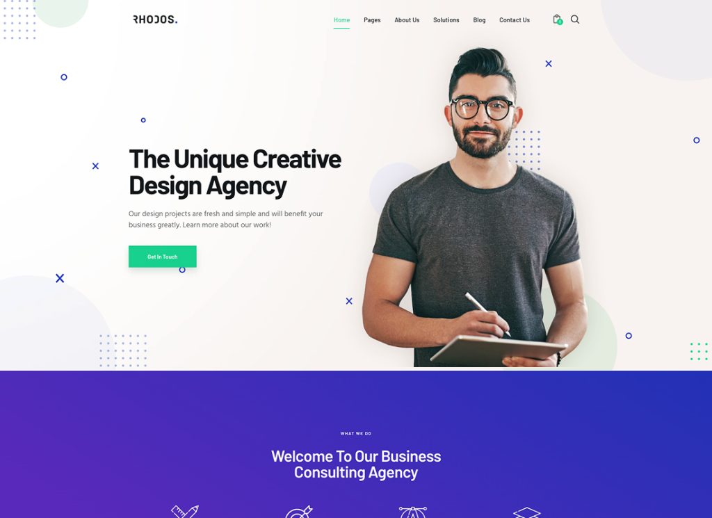 Rhodos - Business Multipurpose WordPress Theme
