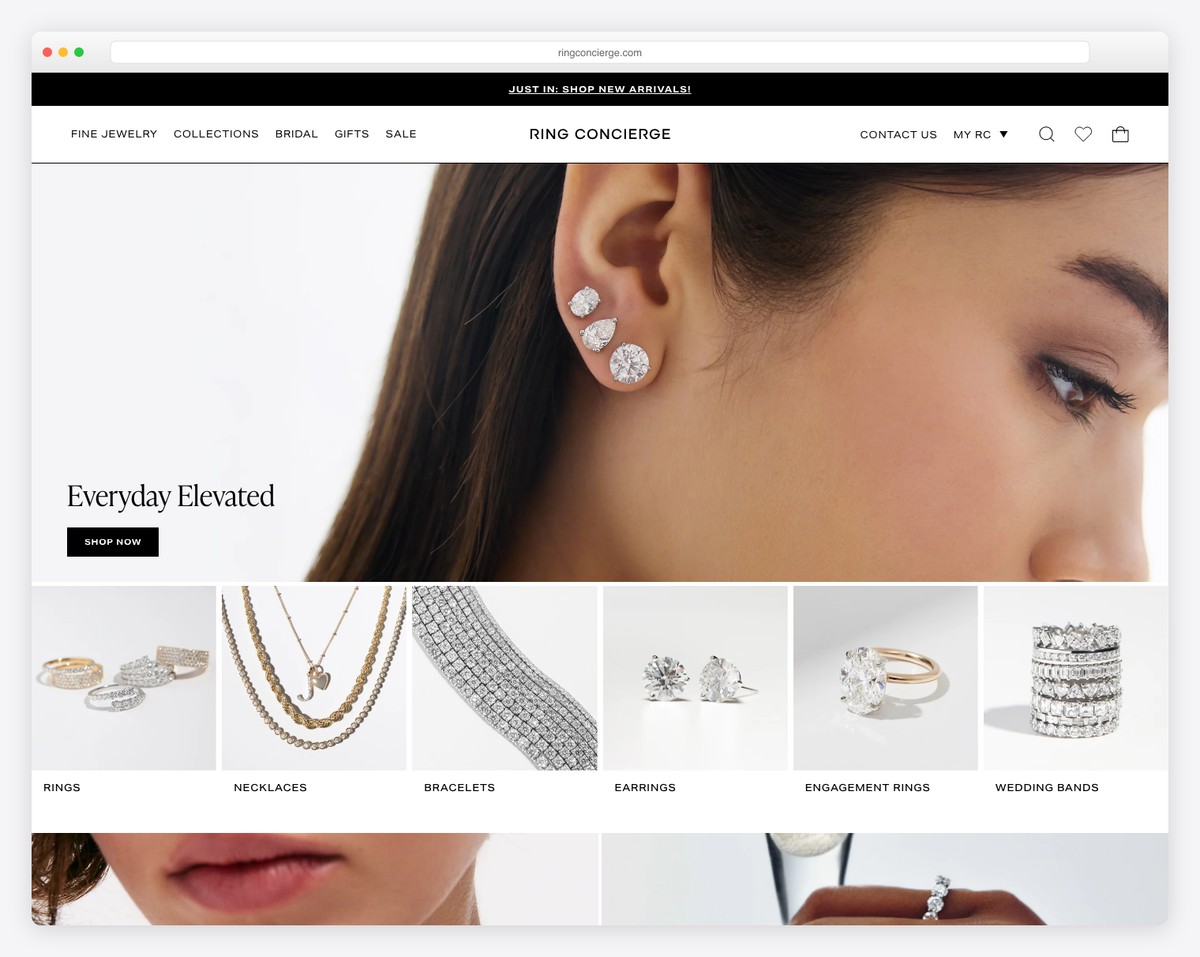 Ring Concierge jewelry website