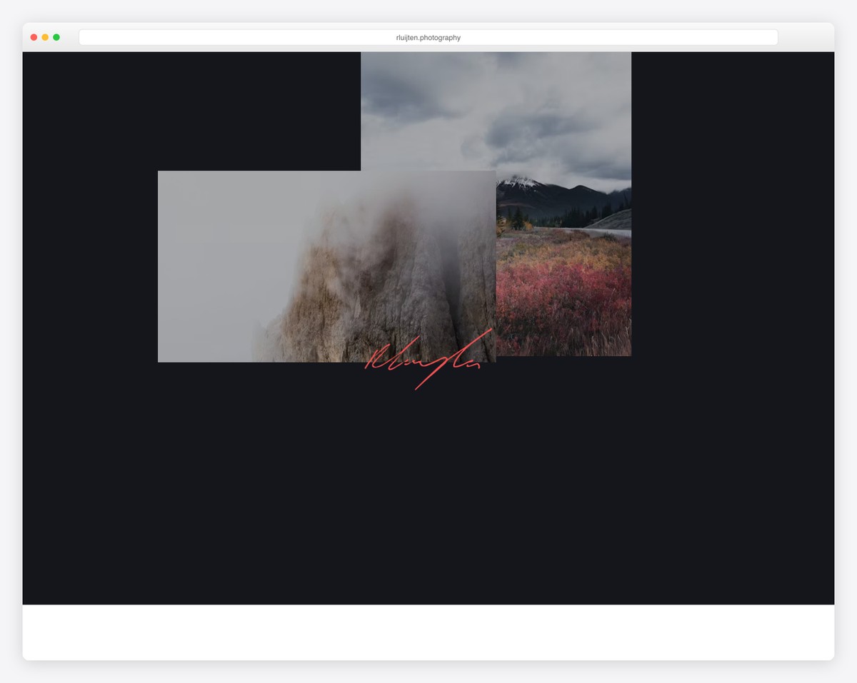 rluijten photography website example