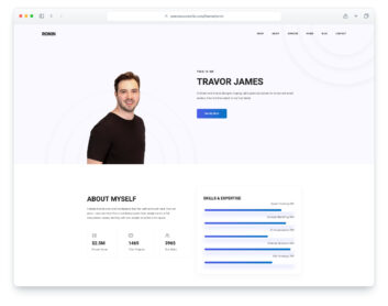 Ronin website template